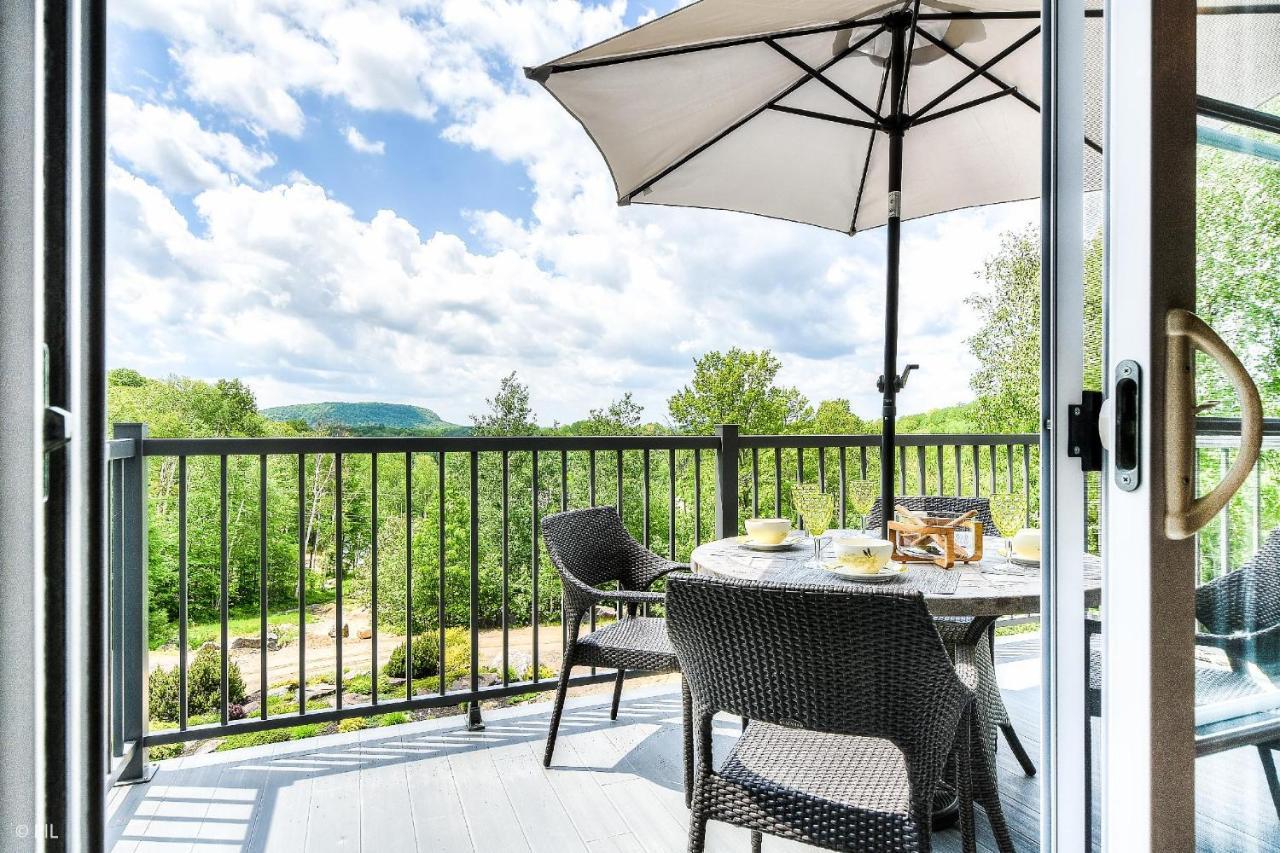 Mont-Blanc Ski Inout Condo W Pool Beach Access Saint-Faustin エクステリア 写真
