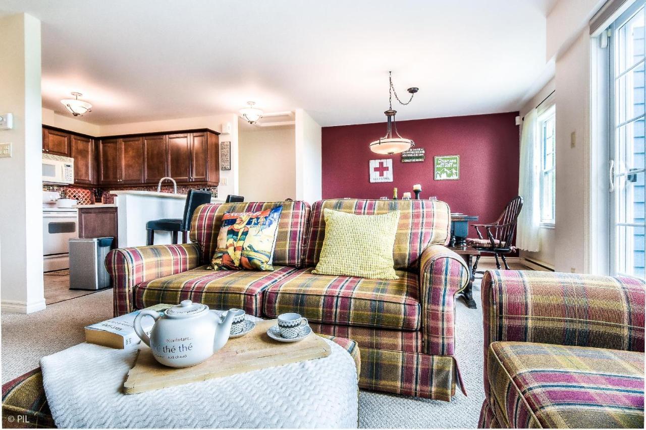 Mont-Blanc Ski Inout Condo W Pool Beach Access Saint-Faustin エクステリア 写真