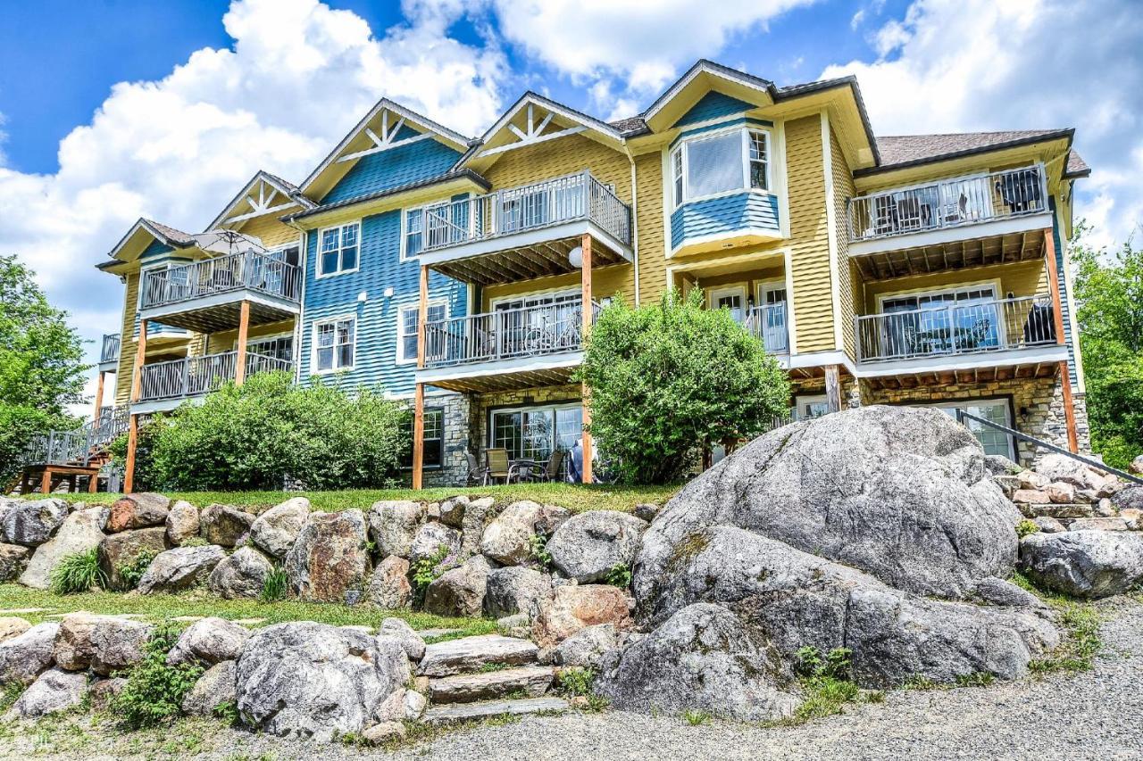 Mont-Blanc Ski Inout Condo W Pool Beach Access Saint-Faustin エクステリア 写真