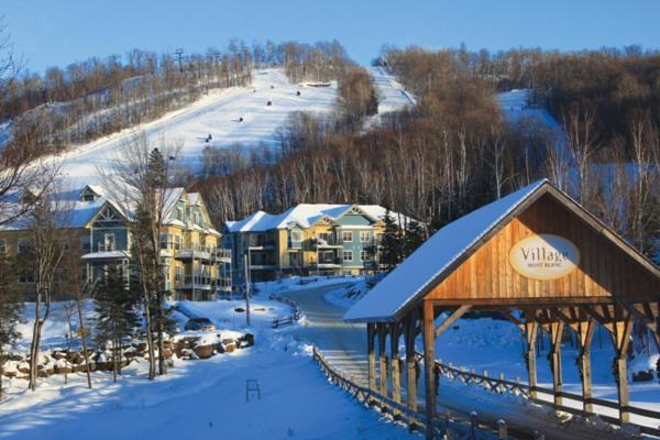 Mont-Blanc Ski Inout Condo W Pool Beach Access Saint-Faustin エクステリア 写真